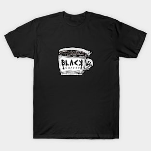 Black Coffee | Black metal | Parody T-Shirt